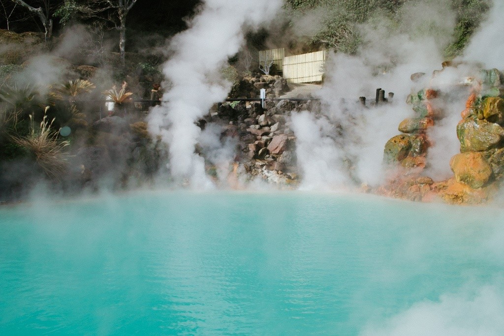 Beppu Japan Hot Springs by Wondereye, CC