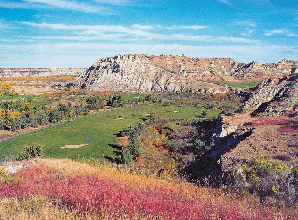 Bully Pulpit Golf Course at Medora Photo by ND Tourism Ken Yetter