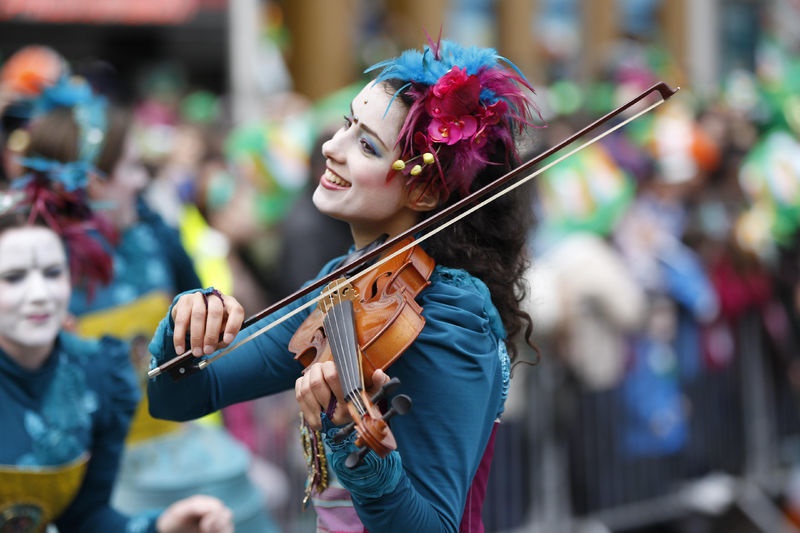 St Patrick Day Festival Violinist