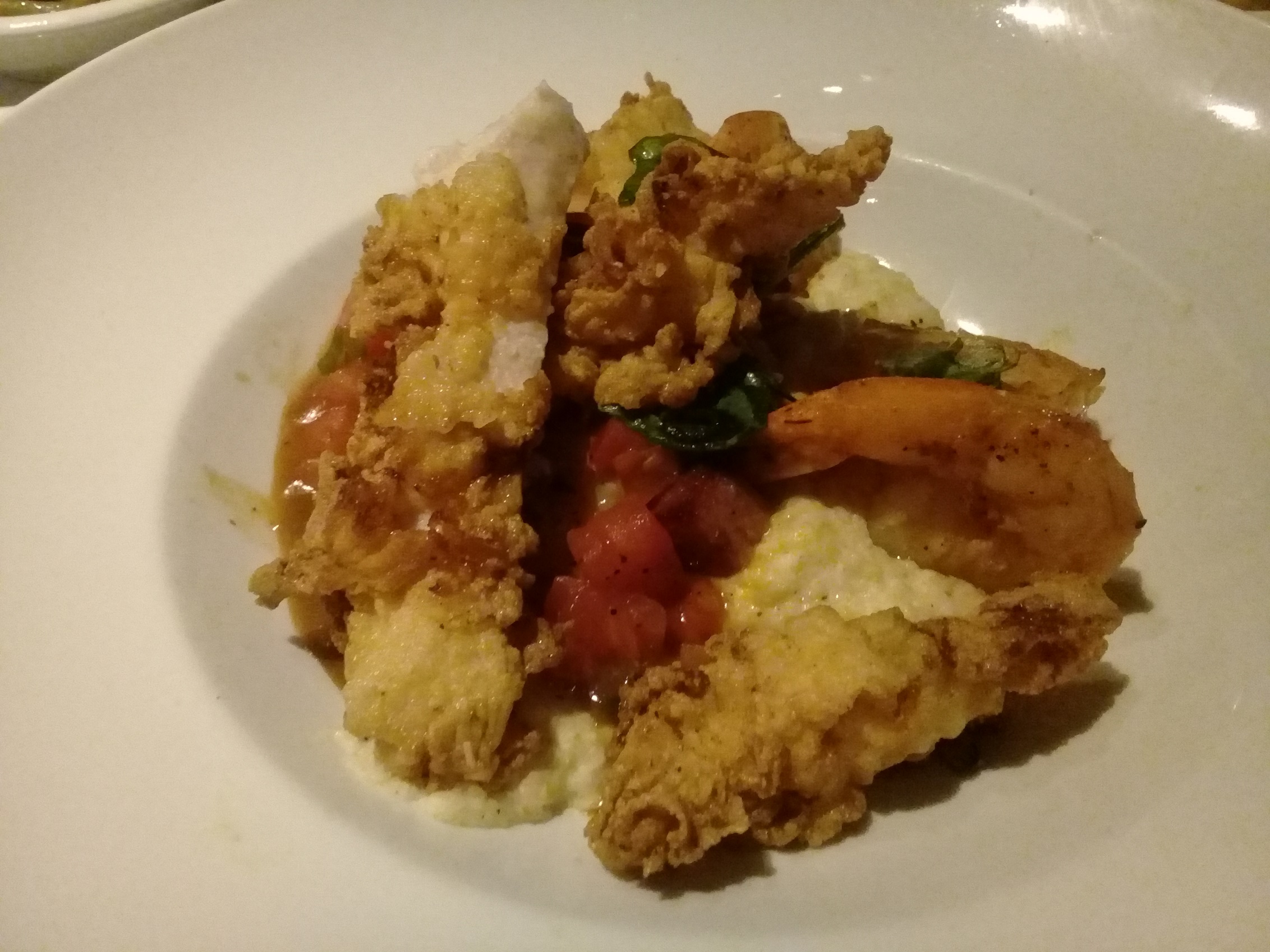 Shrimp and Grits at Fortify Kitchen and Bar in Clayton